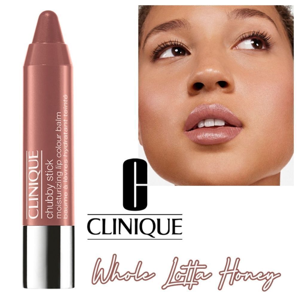 Clinique Chubby Stick Tinted Lip Balm in Whole Lotta Honey (Honey Nude)